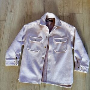 Zara Women's Light Pink Utility Jacket